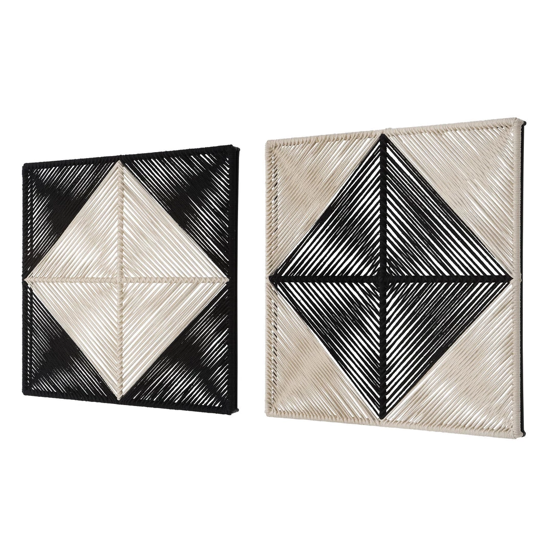 Uttermost Seeing Double Rope Wall Squares, S/2 Accessories 5 Uttermost Seeing Double Rope Wall Squares, S/2 Accessories