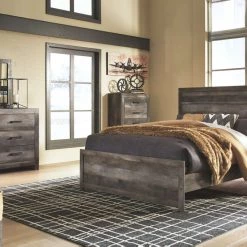 Signature Design By Ashley® Beds Wynnlow - Gray - Panel Bed 5 Signature Design By Ashley® Beds Wynnlow - Gray - Panel Bed