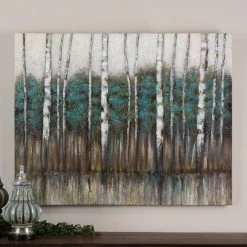 Uttermost Edge Of The Forest Canvas Art