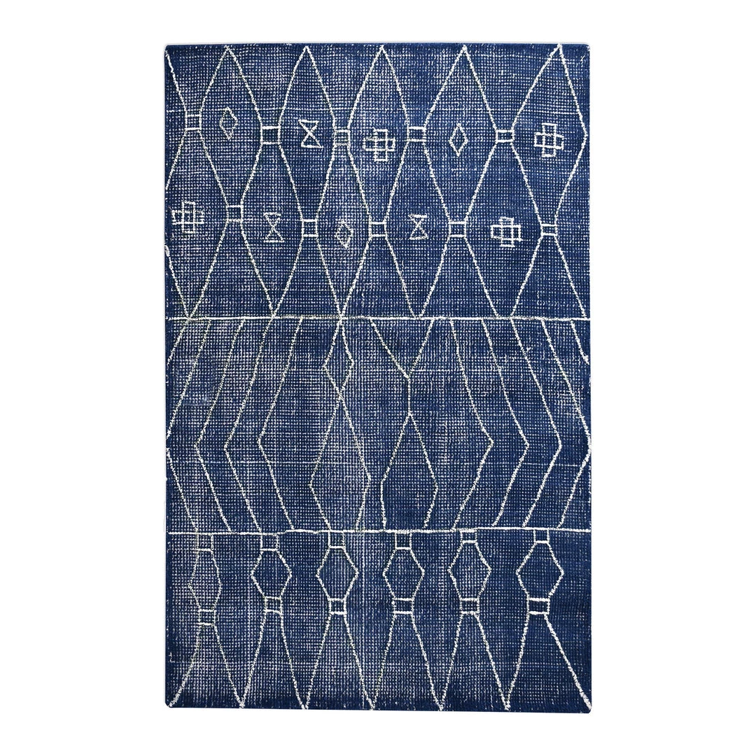 Uttermost Fressia Blue 5 X 8 Rug 5 Uttermost Fressia Blue 5 X 8 Rug