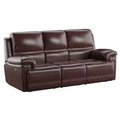 Emerald Home Sofas Bernard Dual Power Sofa Recliner And Headrest Kona Brown 13 Emerald Home Sofas Bernard Dual Power Sofa Recliner And Headrest Kona Brown