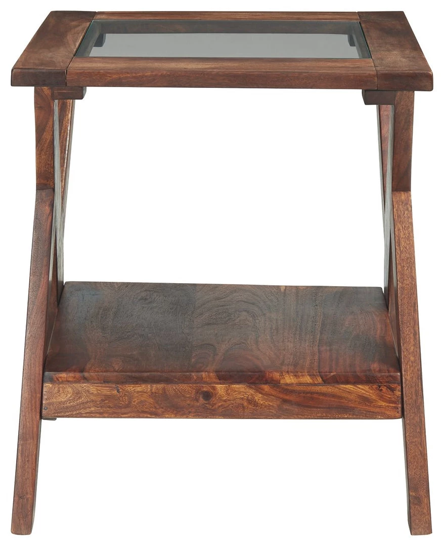 Ashley Furniture Tables Charzine - Warm Brown - Rectangular End Table 8 Ashley Furniture Tables Charzine - Warm Brown - Rectangular End Table
