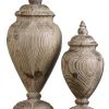 Table Decor Uttermost Brisco Carved Wood Finials, Set/2 2 Table Decor Uttermost Brisco Carved Wood Finials, Set/2