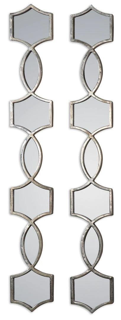 Uttermost Vizela Metal Mirrors Set/2 3 Uttermost Vizela Metal Mirrors Set/2