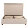 Moe's Home Collection Kenzo Storage Bed King Ecru Beds