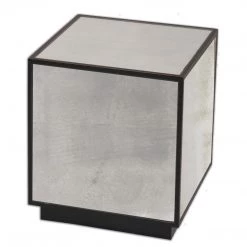 Tables Uttermost Matty Mirrored Cube Table