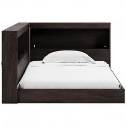 Signature Design By Ashley® Piperton - Black - Twin Bookcase Storage Bed Beds 10 Signature Design By Ashley® Piperton - Black - Twin Bookcase Storage Bed Beds