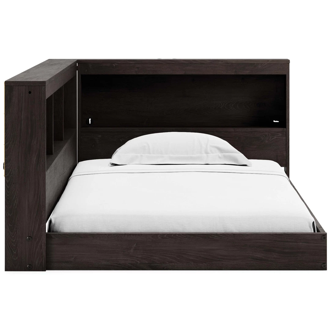 Signature Design By Ashley® Piperton - Black - Twin Bookcase Storage Bed Beds 6 Signature Design By Ashley® Piperton - Black - Twin Bookcase Storage Bed Beds