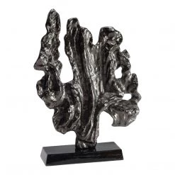 Moe's Home Collection Coral Sculpture Large Black Nickel