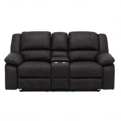 Emerald Home Navaro Reclining Console Loveseat