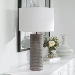 Uttermost Monolith Gray Table Lamp Accessories 13 Uttermost Monolith Gray Table Lamp Accessories