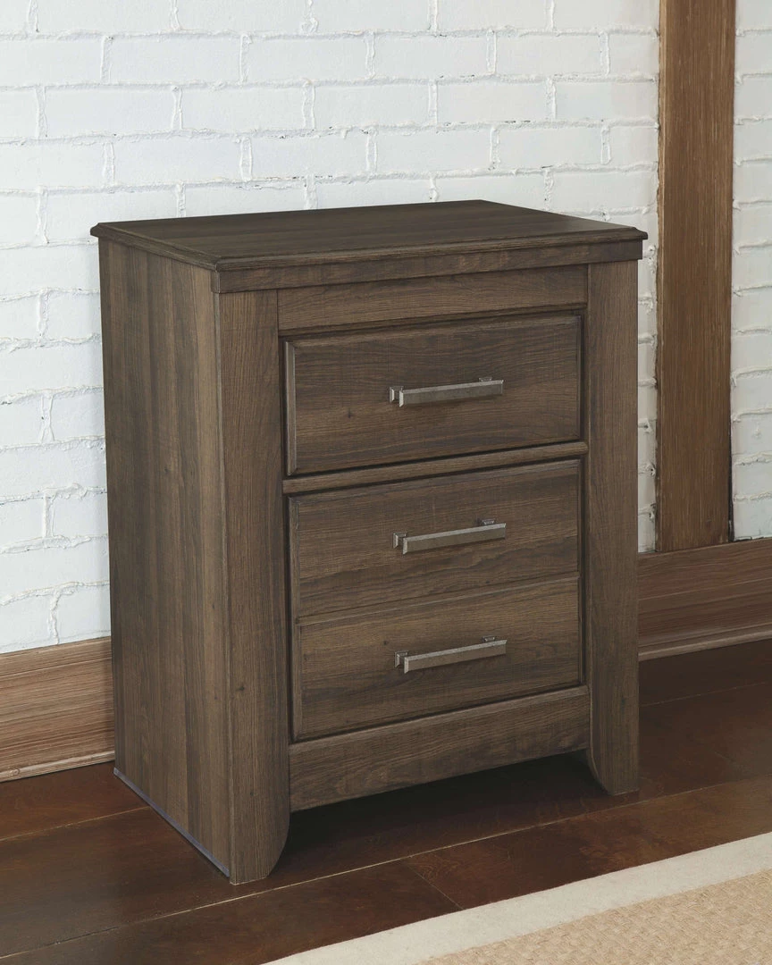 Ashley Furniture Nightstands Juararo - Dark Brown - Two Drawer Night Stand 9 Ashley Furniture Nightstands Juararo - Dark Brown - Two Drawer Night Stand