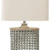 Ashley Furniture Deondra - Gray - Metal Table Lamp (1/cn) Accessories