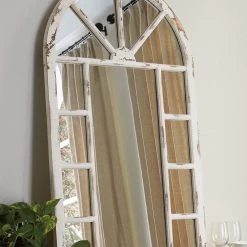 Ashley Furniture Accessories Divakar - Antique White - Accent Mirror