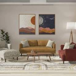 Emerald Home Juno Loveseat Paprika Loveseats