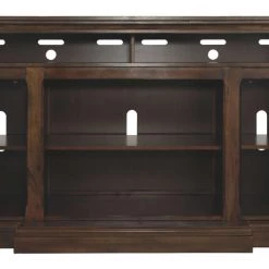 Ashley Furniture Roddinton - Dark Brown - Xl Tv Stand W/fireplace Option