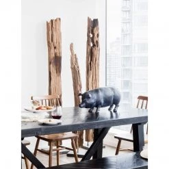 Moe's Home Collection Table Decor Drift Wood Art On Rough Marble Base