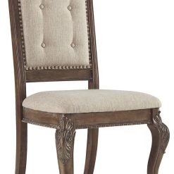 Ashley Furniture Charmond - Brown - Dining Uph Side Chair (2/cn) Chairs