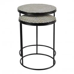 Moe's Home Collection Optic Nesting Tables Set Of 2 10 Moe's Home Collection Optic Nesting Tables Set Of 2