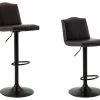 Signature Design By Ashley® Gaddison - Brown/black - Tall Uph Swivel Barstool(2/cn) Stools