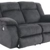 Ashley Furniture Reclining Furniture Burkner - Marine - Reclining Power Loveseat 1 Ashley Furniture Reclining Furniture Burkner - Marine - Reclining Power Loveseat