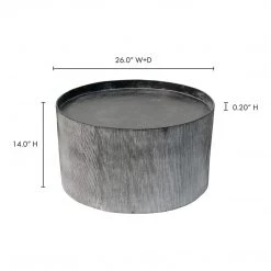 Moe's Home Collection Althea Coffee Table Black Patina Tables