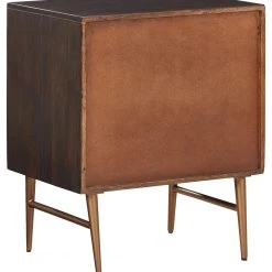 Ashley Furniture Cabinets Dorvale - Dark Brown - Accent Cabinet