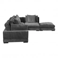 Moe's Home Collection Sectionals Tumble Dream Modular Sectional Charcoal