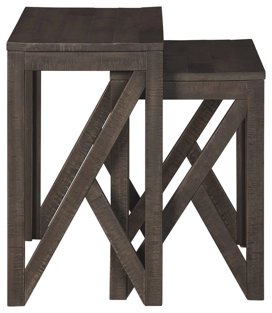 Ashley Furniture Emerdale - Gray - Accent Table Set (2/cn) 6 Ashley Furniture Emerdale - Gray - Accent Table Set (2/cn)