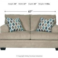 Ashley Furniture Dorsten - Contemporary - Stationary Loveseats