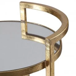 Tables Uttermost Cailin Gold Accent Table