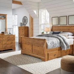 Signature Design By Ashley® Bittersweet - Light Ultimate Best In Class Dresser, Mirror, Sleigh Bed