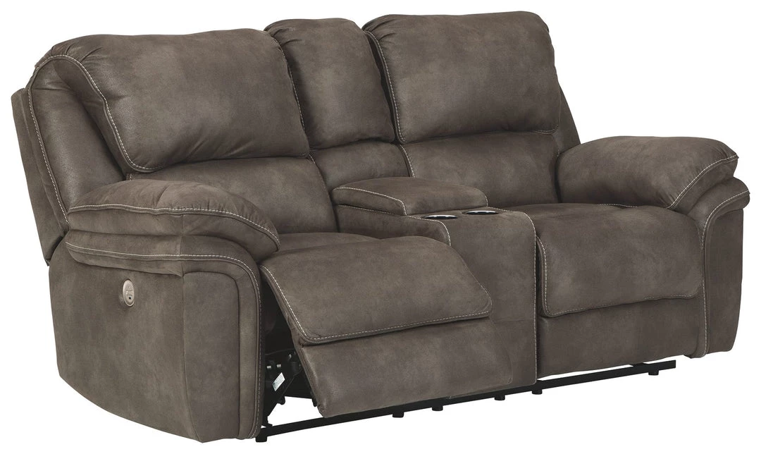 Ashley Furniture Reclining Furniture Trementon - Graphite - Dbl Rec Pwr Loveseat W/console 7 Ashley Furniture Reclining Furniture Trementon - Graphite - Dbl Rec Pwr Loveseat W/console