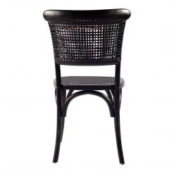 Moe's Home Collection Churchill Dining Chair Antique Black-m2