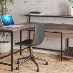 Ashley Furniture Desks Arlenbry - Gray - L-desk With Storage 16 Ashley Furniture Desks Arlenbry - Gray - L-desk With Storage