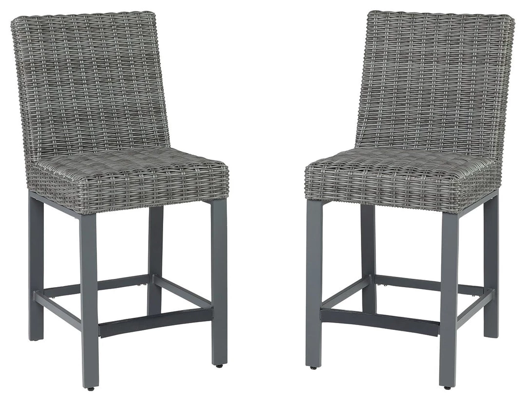 Signature Design By Ashley® Palazzo - Gray - Tall Barstool (2/cn) 3 Signature Design By Ashley® Palazzo - Gray - Tall Barstool (2/cn)