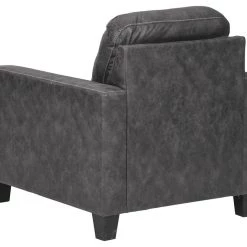Ashley Furniture Venaldi - Gunmetal - Chair Chairs