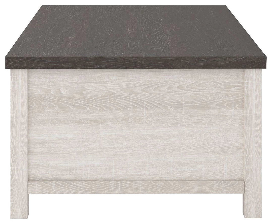 Ashley Furniture Dorrinson - White / Black / Gray - Lift Top Cocktail Table Tables 13 Ashley Furniture Dorrinson - White / Black / Gray - Lift Top Cocktail Table Tables
