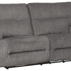 Ashley Furniture Coombs - Charcoal - 2 Seat Reclining Sofa