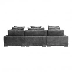 Moe's Home Collection Tumble Lounge Modular Sectional Charcoal Sectionals