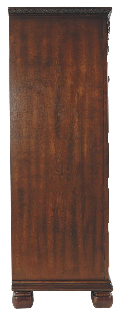 Ashley Furniture Chests Leahlyn - Warm Brown - Five Drawer Chest 14 Ashley Furniture Chests Leahlyn - Warm Brown - Five Drawer Chest