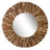Accessories Uttermost Teak Branch Natural Round Mirror