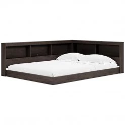 Signature Design By Ashley® Beds Piperton - Black - Full Bookcase Storage Bed