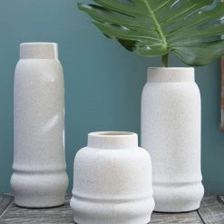 Ashley Furniture Jayden - White - Vase Set (3/cn) 7 Ashley Furniture Jayden - White - Vase Set (3/cn)