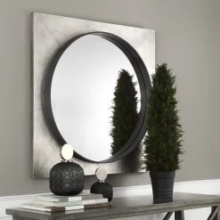 Uttermost Solomon Metallic Silver Mirror Accessories