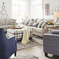 Benchcraft® Meggett - Rectangular - Sofa & Loveseat Set Living Room Sets