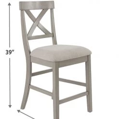 Signature Design By Ashley® Parellen - Dark Gray - 5 Pc. - Counter Table, 4 Barstools Dining Room Sets 8 Signature Design By Ashley® Parellen - Dark Gray - 5 Pc. - Counter Table, 4 Barstools Dining Room Sets