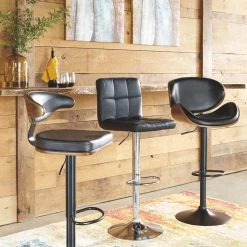 Ashley Furniture Bellatier - Ultimate Best In Class Tall UPH Swivel Barstool(1/CN) Stools