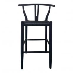 Moe's Home Collection Ventana Barstool Black Stools