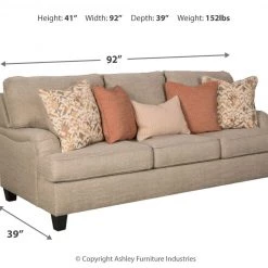 Ashley Furniture Sofas Almanza - Wheat - Sofa